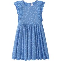 Mädchen Kleid mit Blumen-Print
