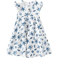 Mädchen Kleid mit Allover-Print