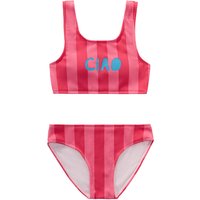 Mädchen Bikini in Waben-Struktur