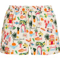 Herren Badeshorts mit Allover-Muster