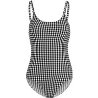 Damen Shape-Badeanzug aus Strukturstoff
