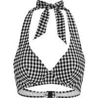 Damen Bikinioberteil mit Meerestier-Allover