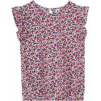 Mädchen Bluse in Crepp-Optik