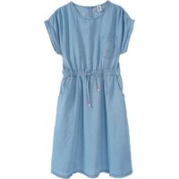 Mädchen Kleid aus leichtem Denim