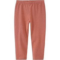 Mädchen Capri-Leggings unifarben
