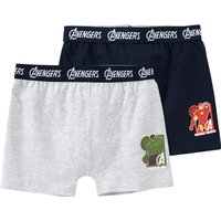 2 MARVEL Avengers Boxer mit Bio-Baumwolle