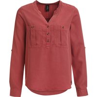 Damen Bluse mit zwei Brusttaschen