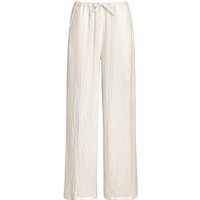 Damen Musselin-Hose in Unifarben