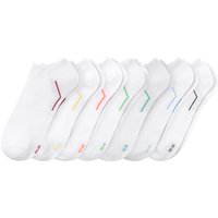 7 Paar Herren Sneaker-Socken in Unifarben