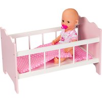 Pinolino Puppenbett Jasmin, 4-teilig
