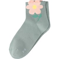 1 Paar Damen Sneaker-Socken knöchelhoch