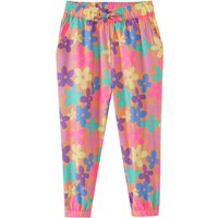 Mädchen Hose mit bunten Blumen