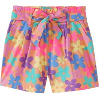 Mädchen Shorts mit bunten Blumen