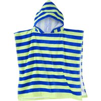 Kinder Badeponcho mit Streifen
