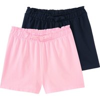 2 Baby Shorts mit Zierschleifen