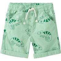 Baby Shorts mit Chamäleon-Allover
