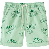Jungen Shorts mit Chamäleon-Allover