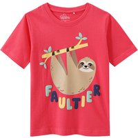Kinder T-Shirt mit Faultier-Motiv