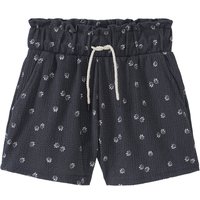 Mädchen Shorts mit gekreppter Struktur
