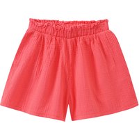 Mädchen Musselin-Shorts in unifarben