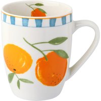 Tasse mit Orangen-Dessin