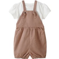 Baby Latzshorts und T-Shirt im Set