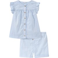 Baby Bluse und Shorts mit Punkte-Struktur
