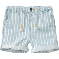 Baby Jeans-Shorts mit Streifen