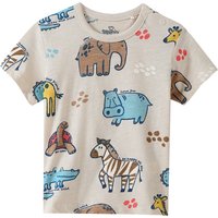 Baby T-Shirt mit Safari-Motiven