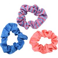 3 Scrunchies in verschiedenen Dessins