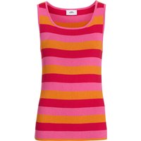 Damen Strick-Top mit Streifen