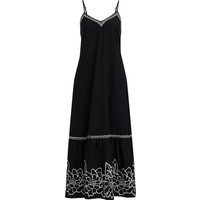 Damen Midikleid mit Stickerei