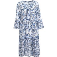 Damen Tunika-Kleid mit Allover-Muster
