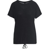 Damen T-Shirt mit elastischem Saum