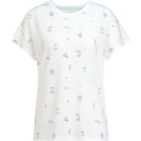 Damen Schlafshirt mit Allover-Muster