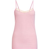 Damen Schlaftop mit Spitze