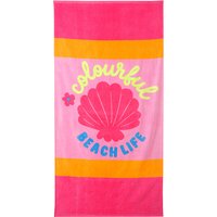 Badetuch mit großem Motiv