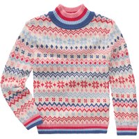 Kinder Strickpullover mit buntem Muster