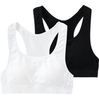 2 Mädchen Bustiers im Basic-Look