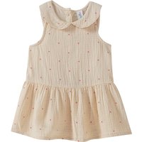 Baby Musselin-Kleid mit Bubikragen