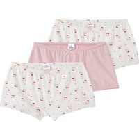 3 Mädchen Pantys mit Kirsch-Allover