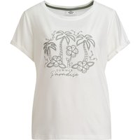 Damen T-Shirt mit großem Motiv