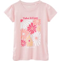 Mädchen T-Shirt mit Blumen-Motiv