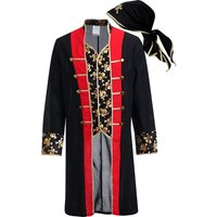 Herren Kostüm Pirat mit Kopftuch