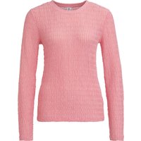 Damen Langarmshirt mit gekreppter Struktur