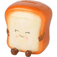 Spardose im Toast-Design