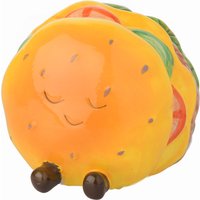 Kleine Spardose im Burger-Design
