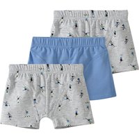 3 Jungen Boxer mit Fußball-Motiven
