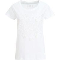 Damen T-Shirt mit Stickerei und Perlen