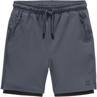 Jungen Sporthose zweilagig